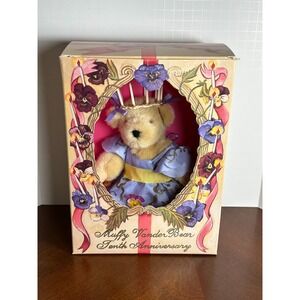 Muffy Vanderbear 10th Anniversary Bear New In Box Beautiful Bear Spring Birthday